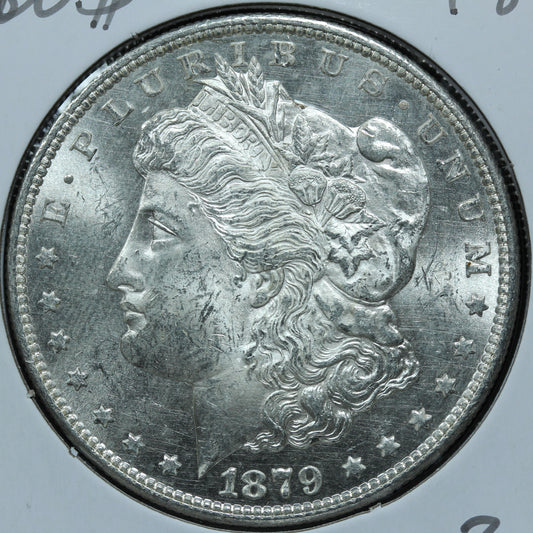 1879 S Morgan Silver Dollar - San Francisco - Third Rev