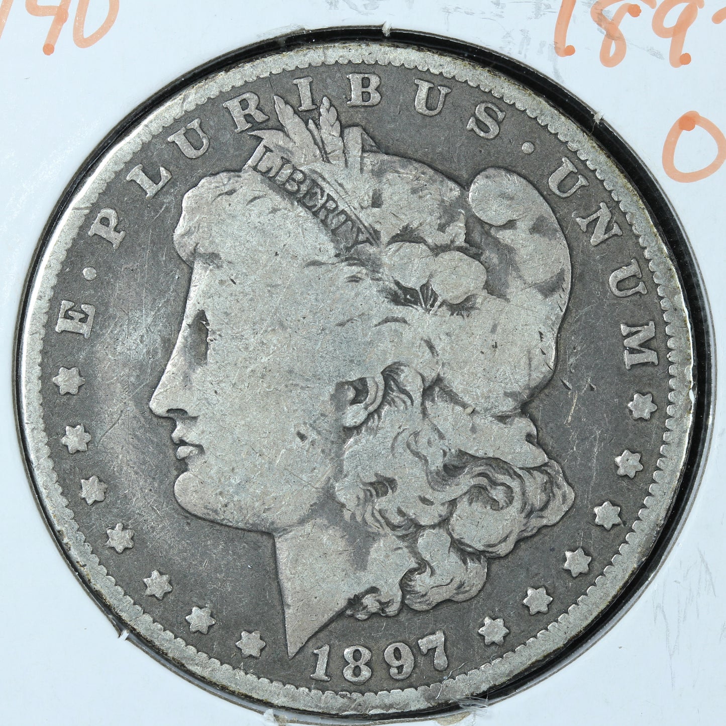 1897 O Morgan Silver Dollar - New Orleans