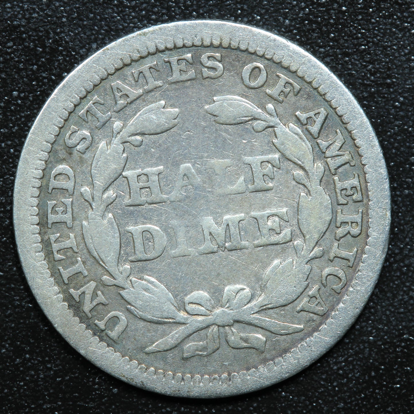 1858 Half Dime 5c Liberty Seated