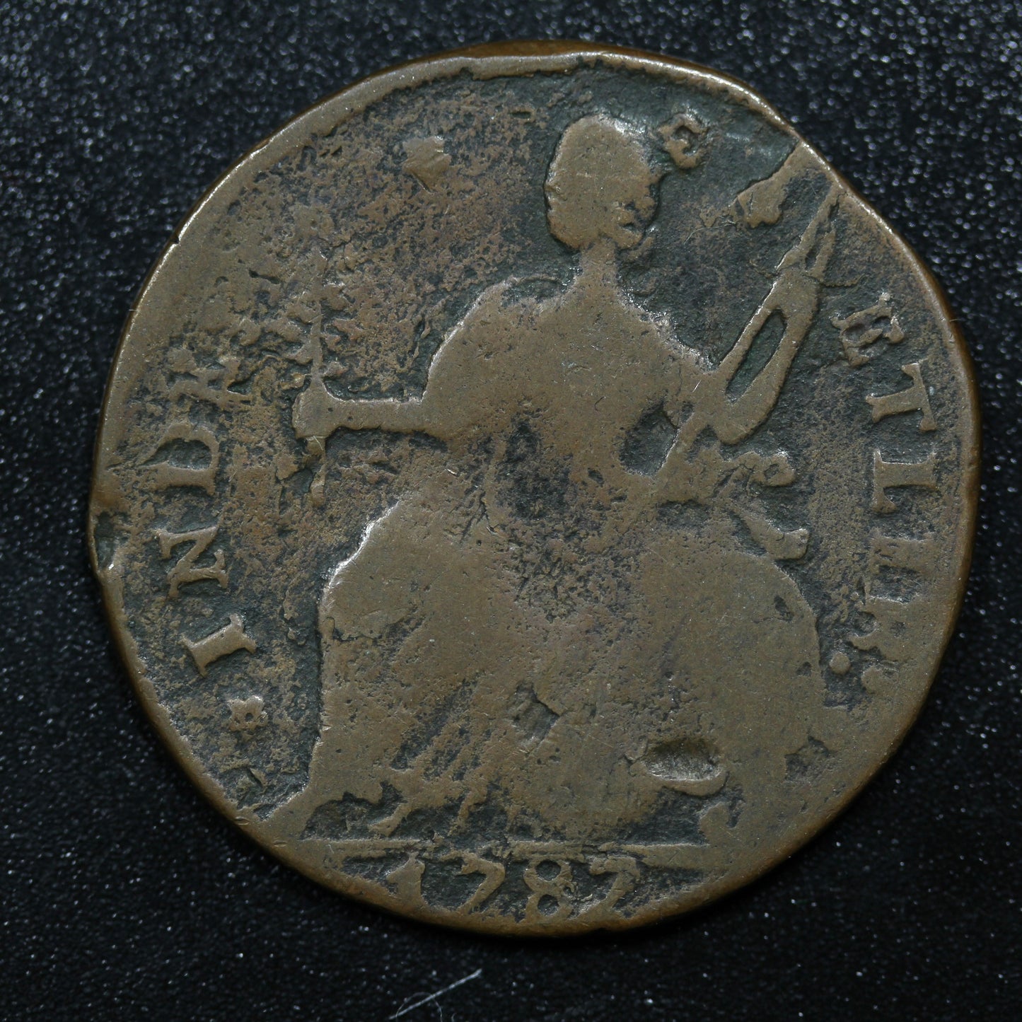 1787 Connecticut Copper Draped Bust