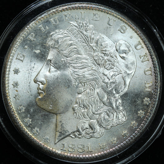 1881 S (San Francisco) Morgan Silver Dollar