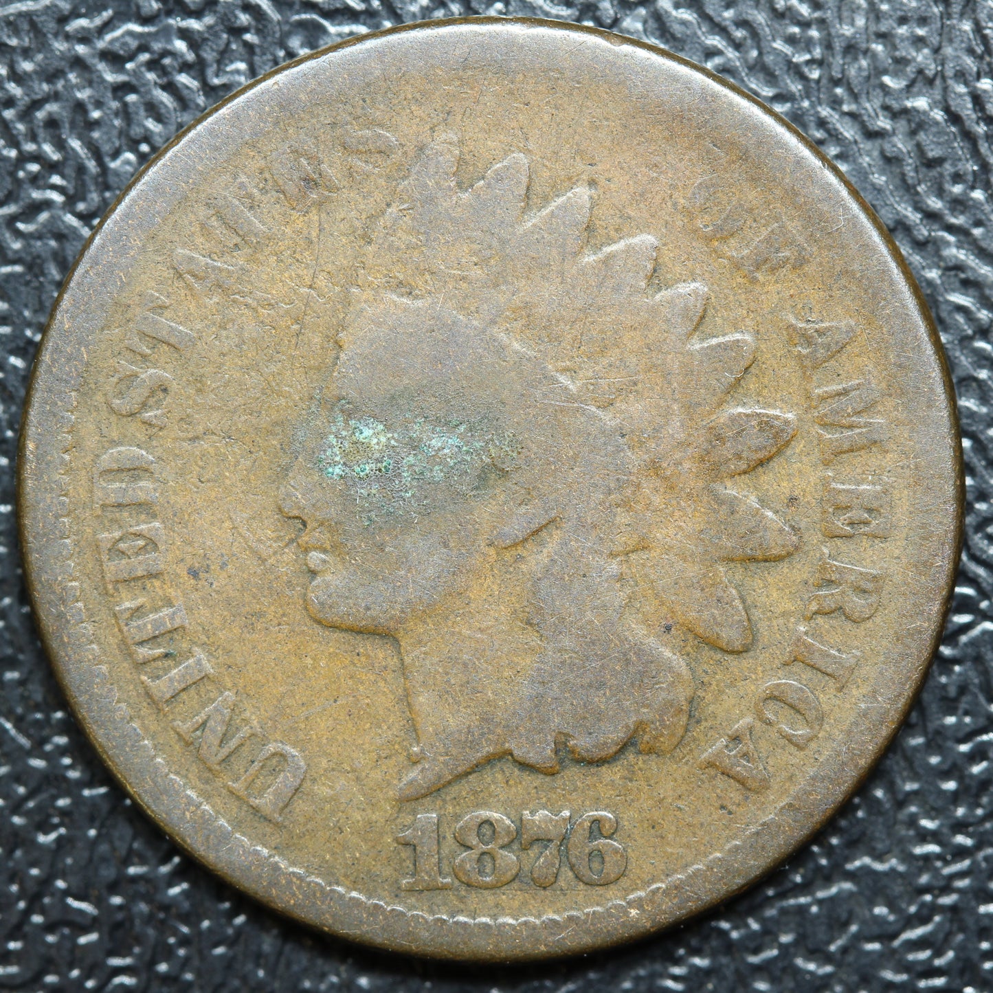 1876 Indian Head Wheat Penny Nice Condition