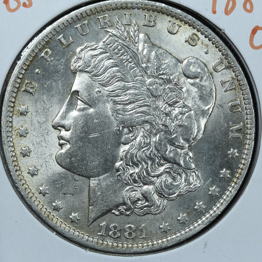 1881 O Morgan Silver Dollar - New Orleans