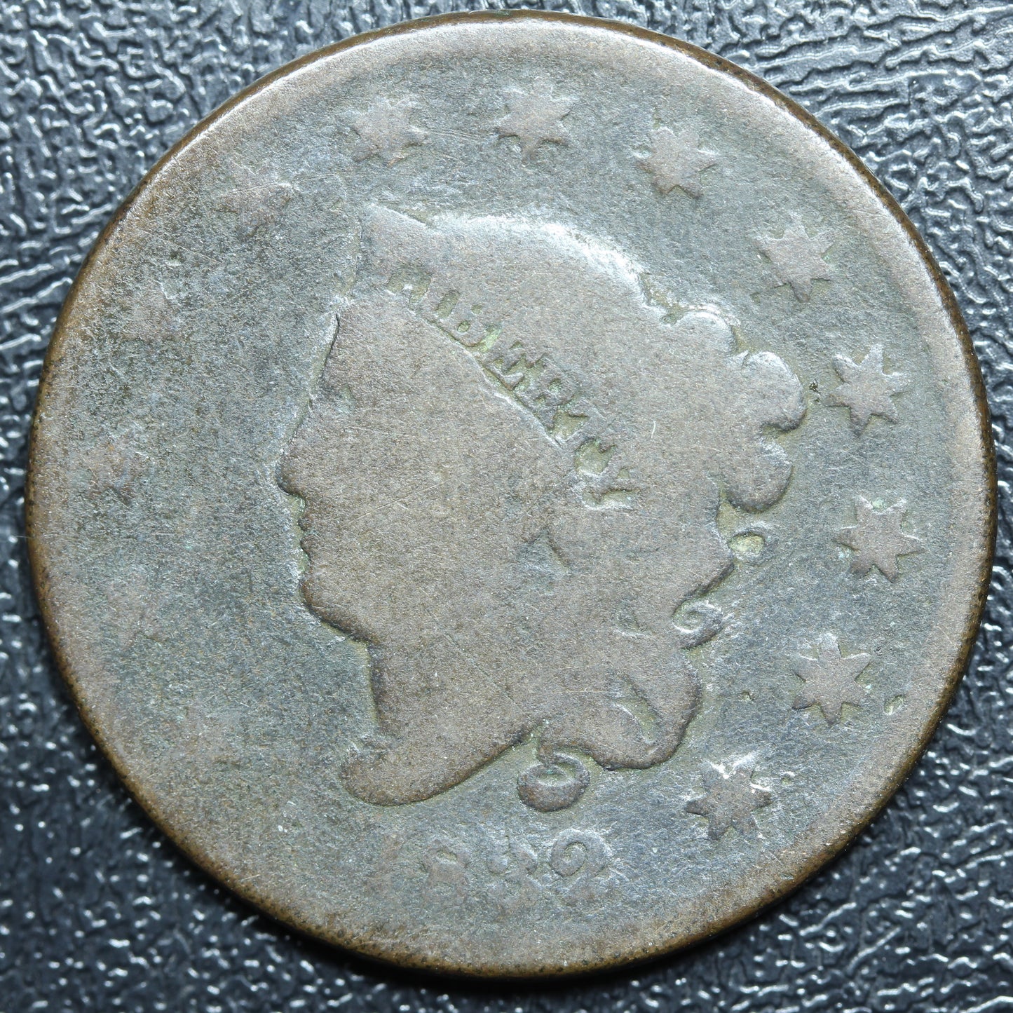 1832 Large Letters Coronet Large Cent