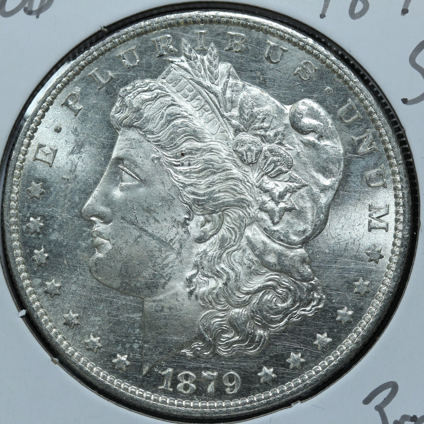 1879 S Morgan Silver Dollar - San Francisco - Third Rev