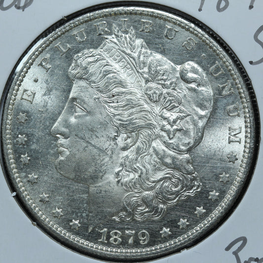 1879 S Morgan Silver Dollar - San Francisco - Third Rev