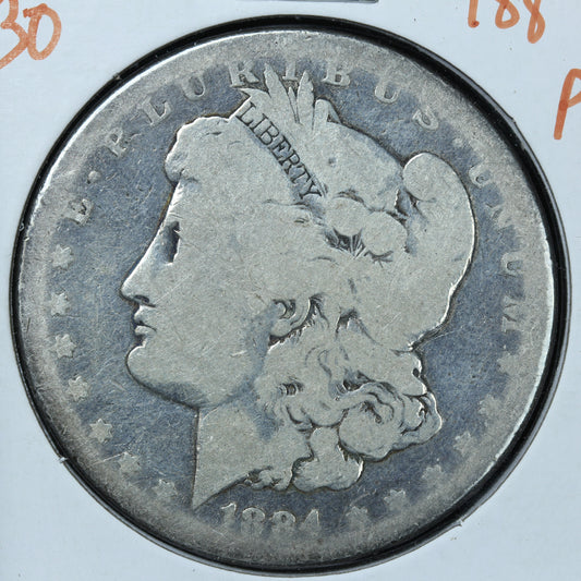 1884 P Morgan Silver Dollar - Philadelphia