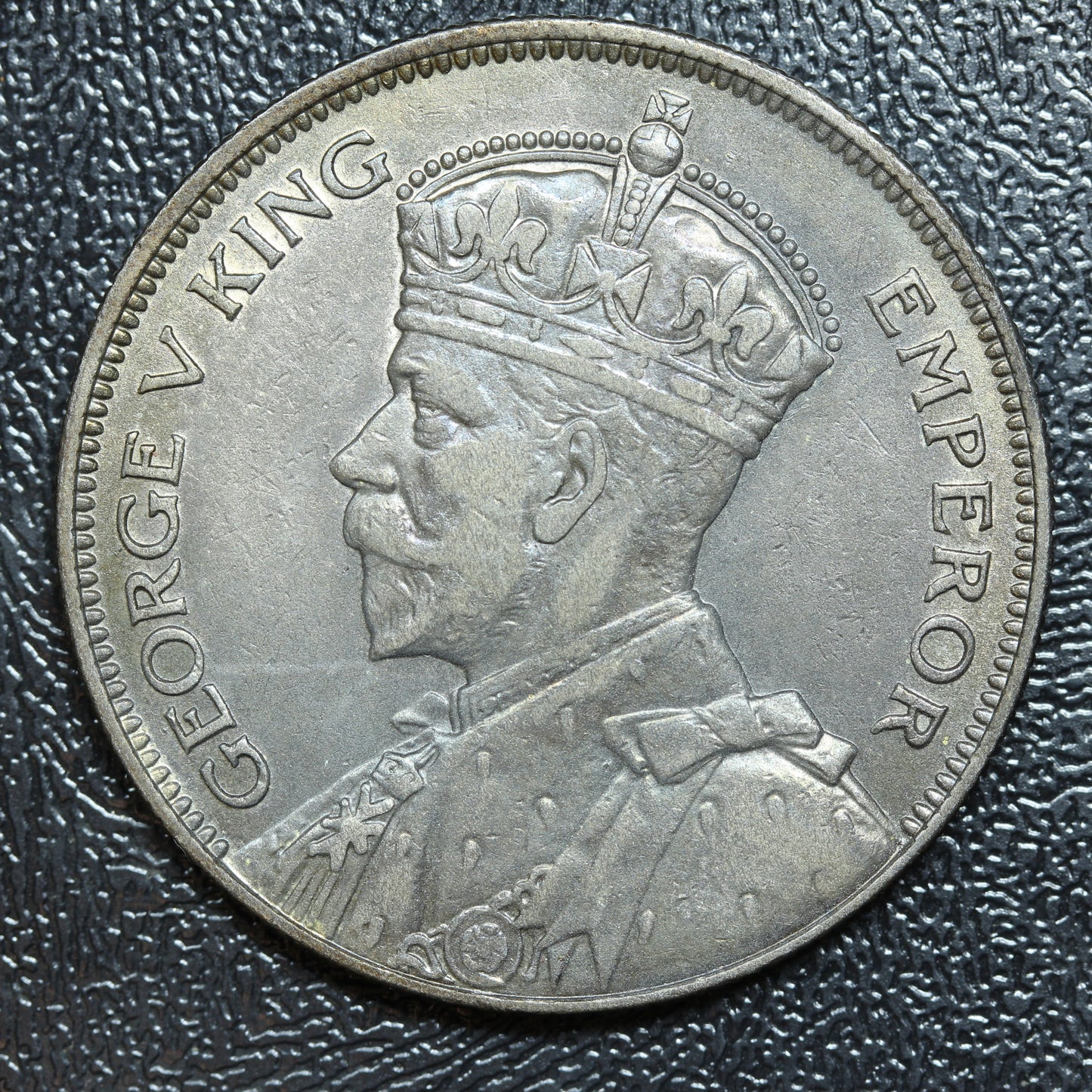 1934 New Zealand NZ Half Crown Silver Coin - KM# 5