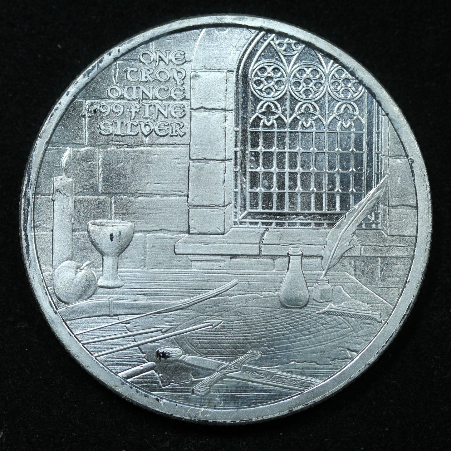 1 oz .999 Fine Silver Round - ROBIN HOOD Medieval Legends Series Silvertowne