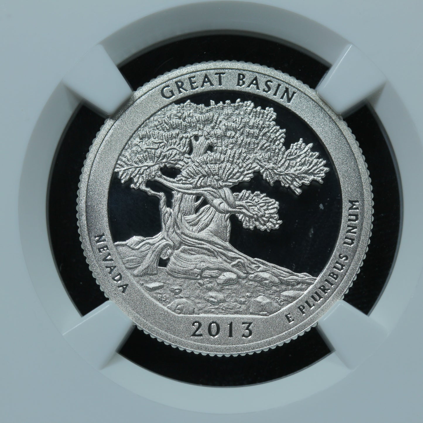 2013-S 25c Great Basin Nevada Silver Quarter NGC PF 69 UCAM ER