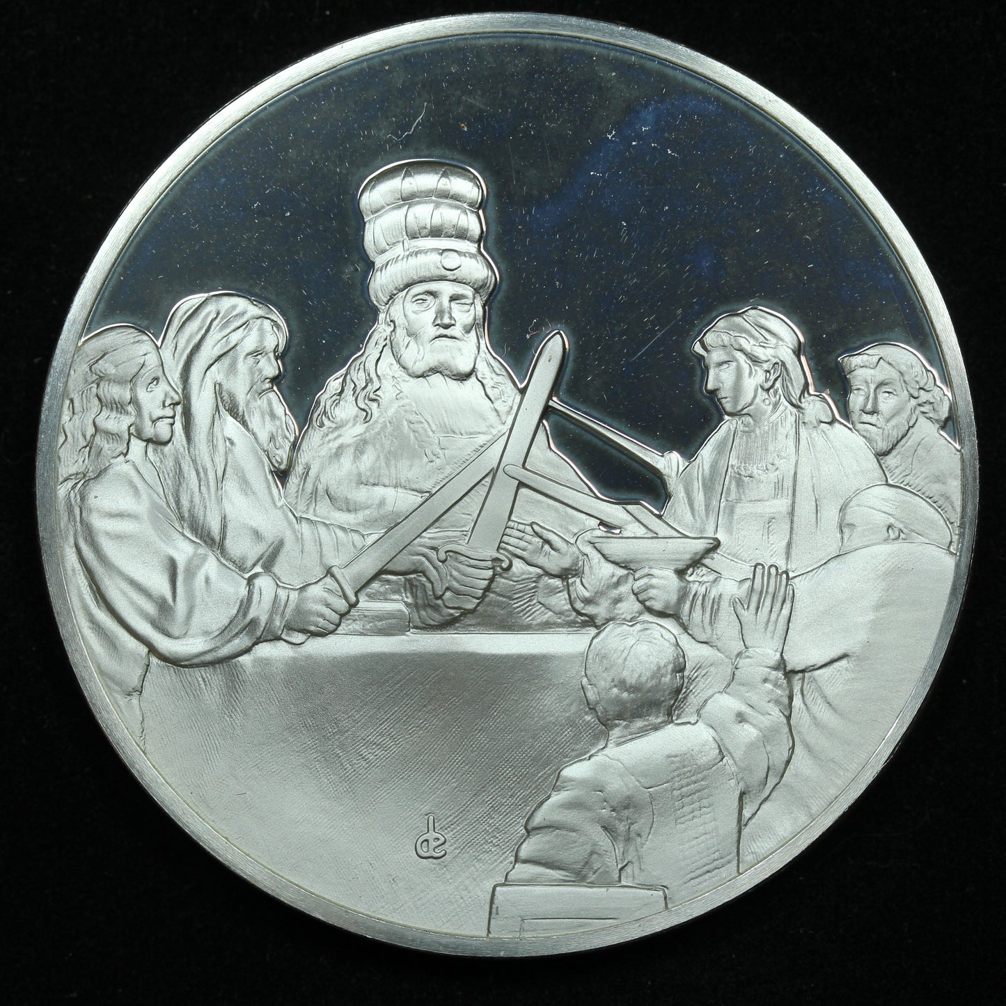 Sterling Silver Franklin Mint Genius of Rembrandt Batabians under Claudius Cibilis