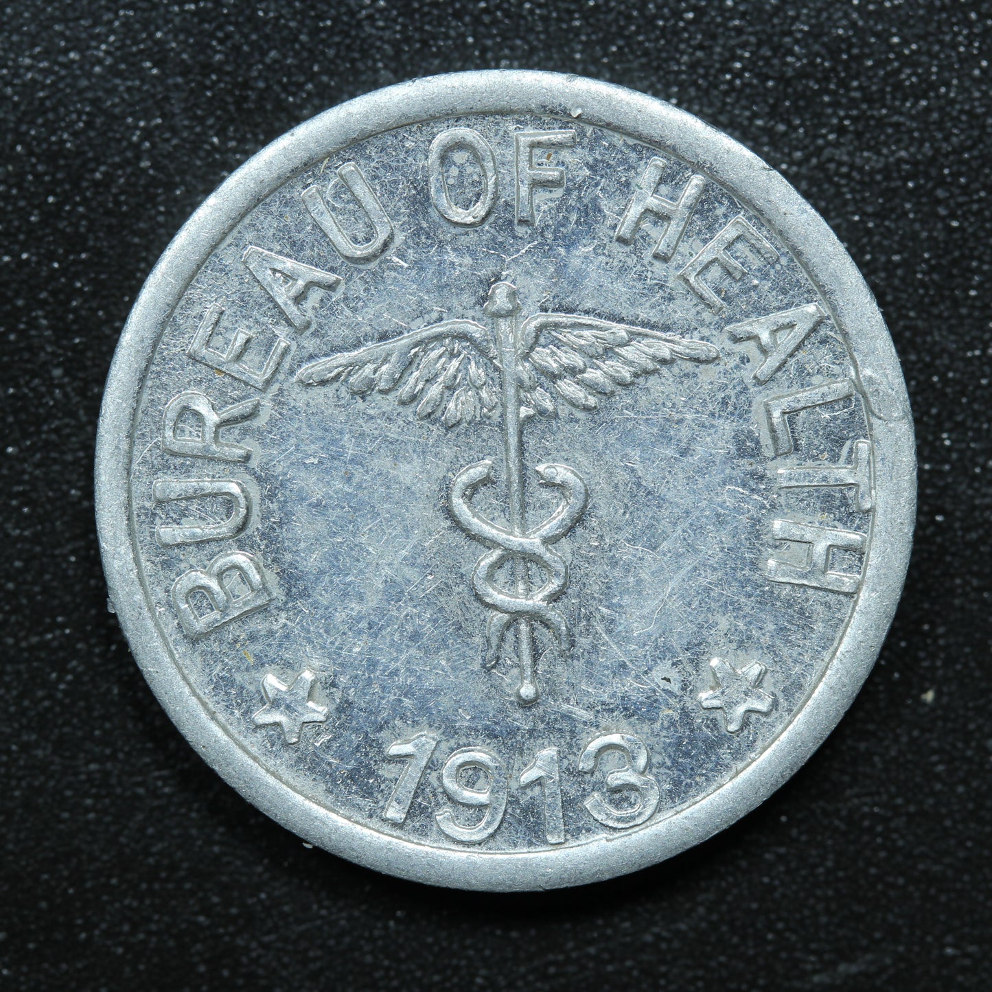 1913 1/2 Centavo Philippines Culion Leper Island Coin KM# 1