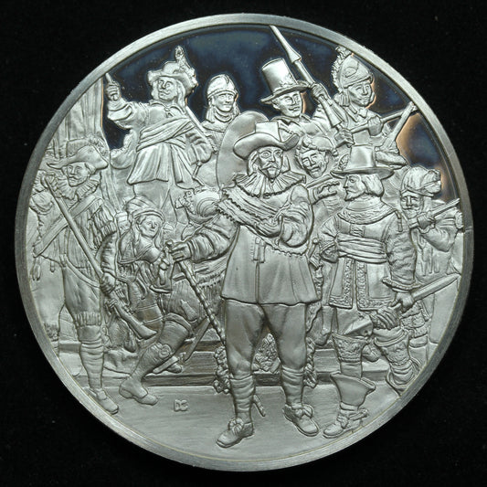 Sterling Silver Franklin Mint Genius of Rembrandt The Night Watch
