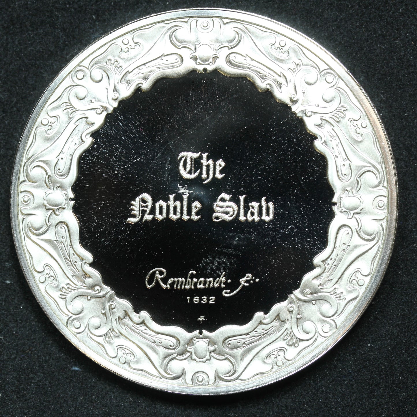 Sterling Silver Franklin Mint Genius of Rembrandt The Noble Slav