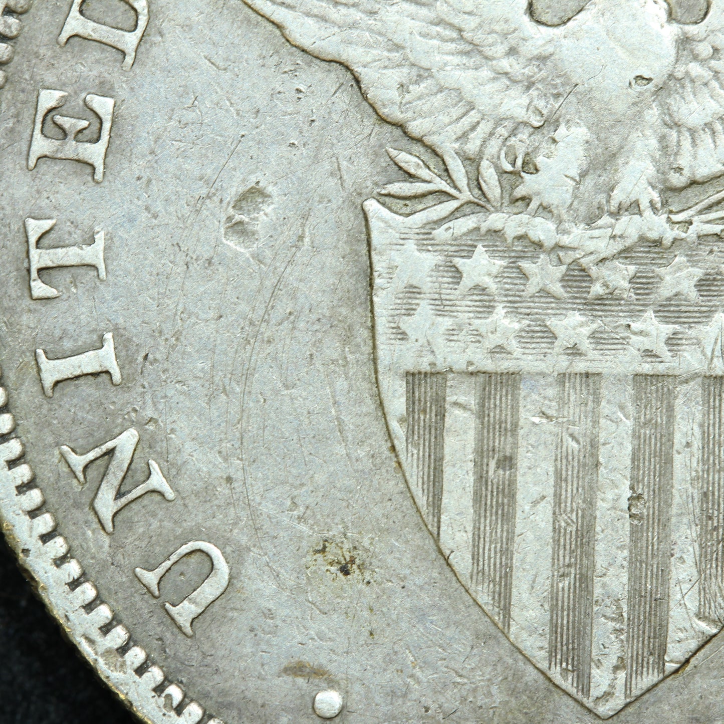 1903 1 One Peso Philippines Silver Coin - KM# 168