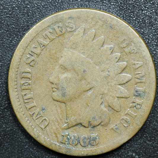 1865 Indian Head Penny Nice Condition!