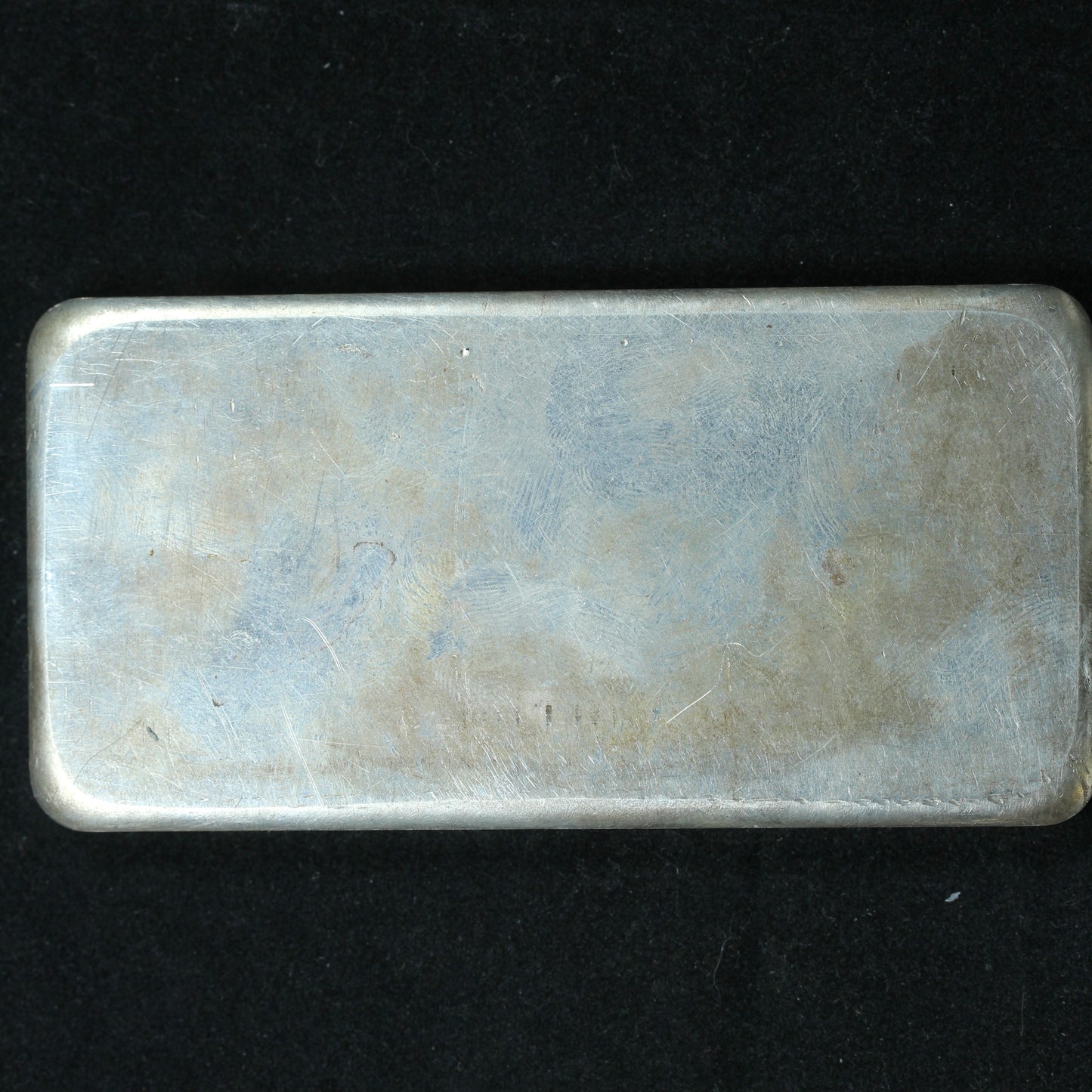 10 oz .999+ Fine Silver National Refiners-Assayers Silver Bar Ingot - #022390