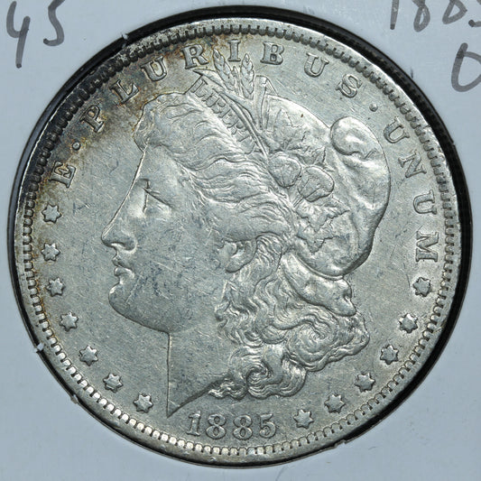 1885 O Morgan Silver Dollar - New Orleans