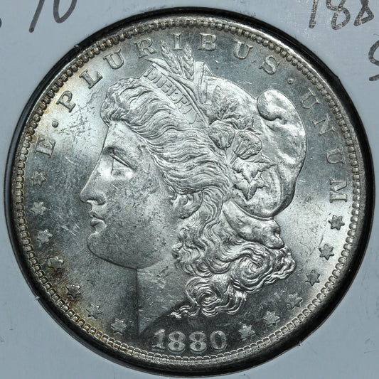 1880 S Morgan Silver Dollar - San Francisco