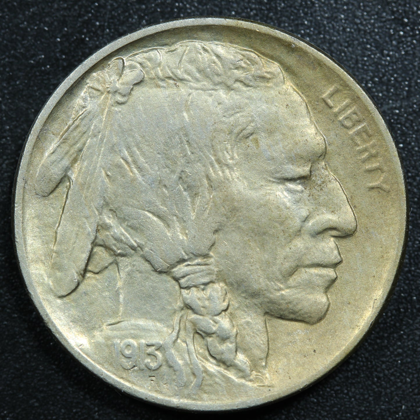 1913 Buffalo 5c Liberty Nickel Variety 1