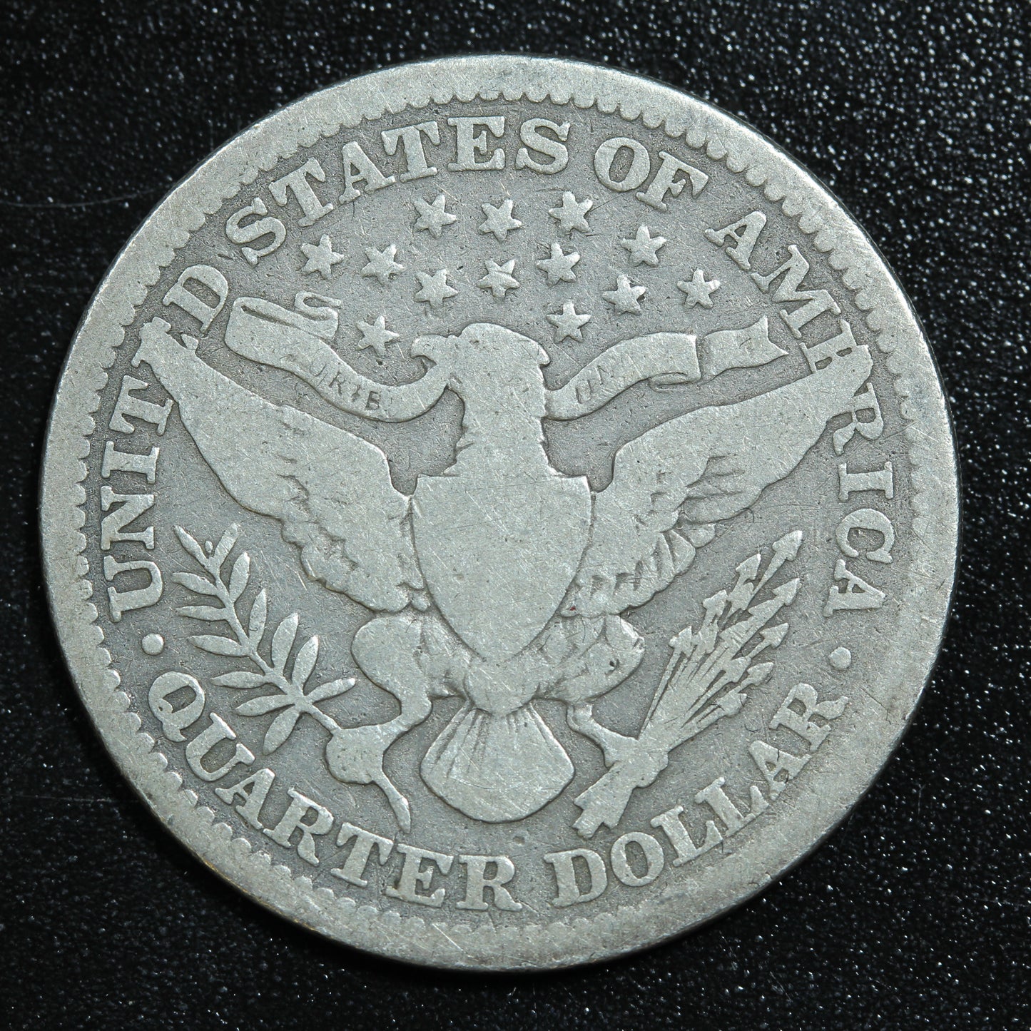 1900 P Barber Silver Quarter Dollar - Philadelphia