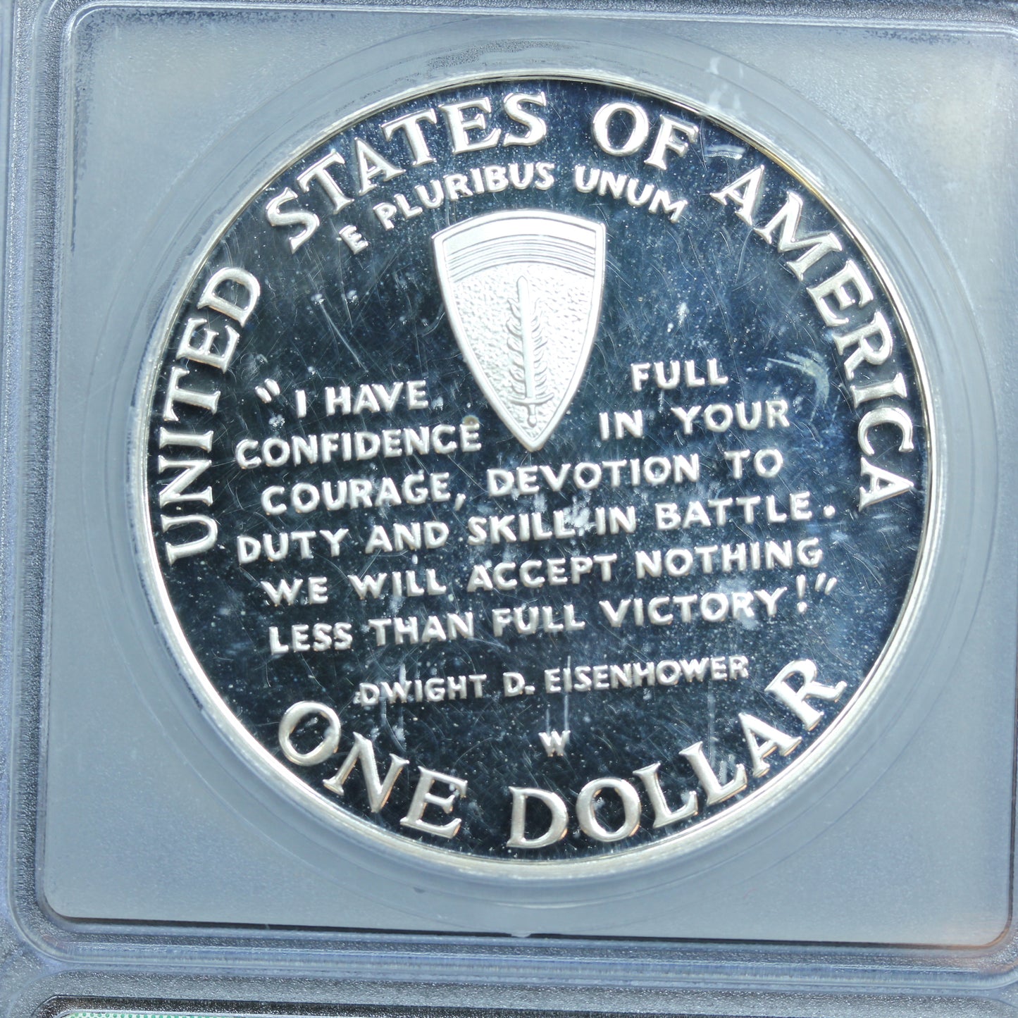 1991-95 W $1 World War II Commemorative Silver $1 - ICG PR70 DCAM