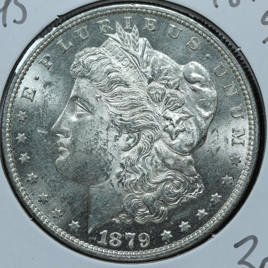 1879 S Morgan Silver Dollar - San Francisco - Third Rev