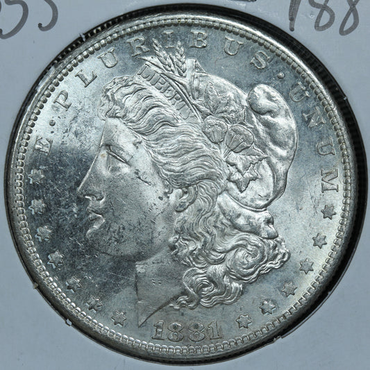 1881 S Morgan Silver Dollar - San Francisco