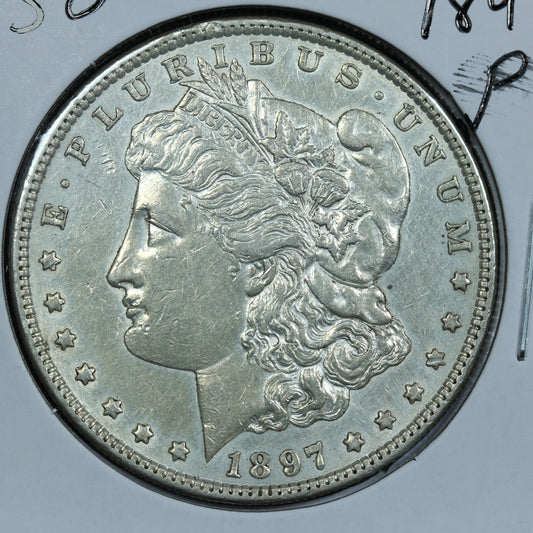 1897 P Morgan Silver Dollar - Philadelphia