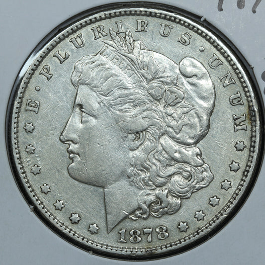 1878 P 8TF Morgan Silver Dollar - Philadelphia