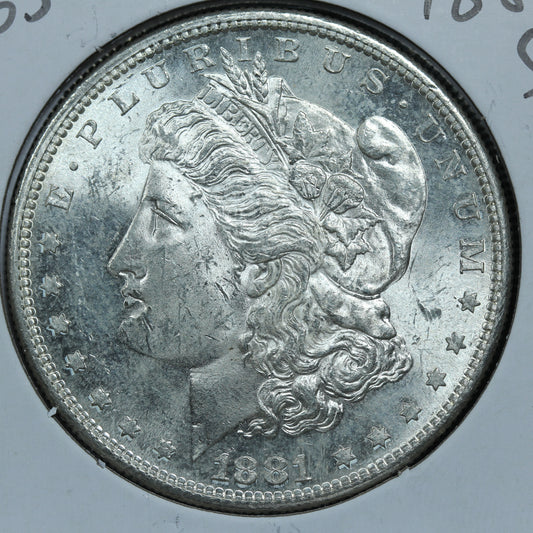 1881 S Morgan Silver Dollar - San Francisco