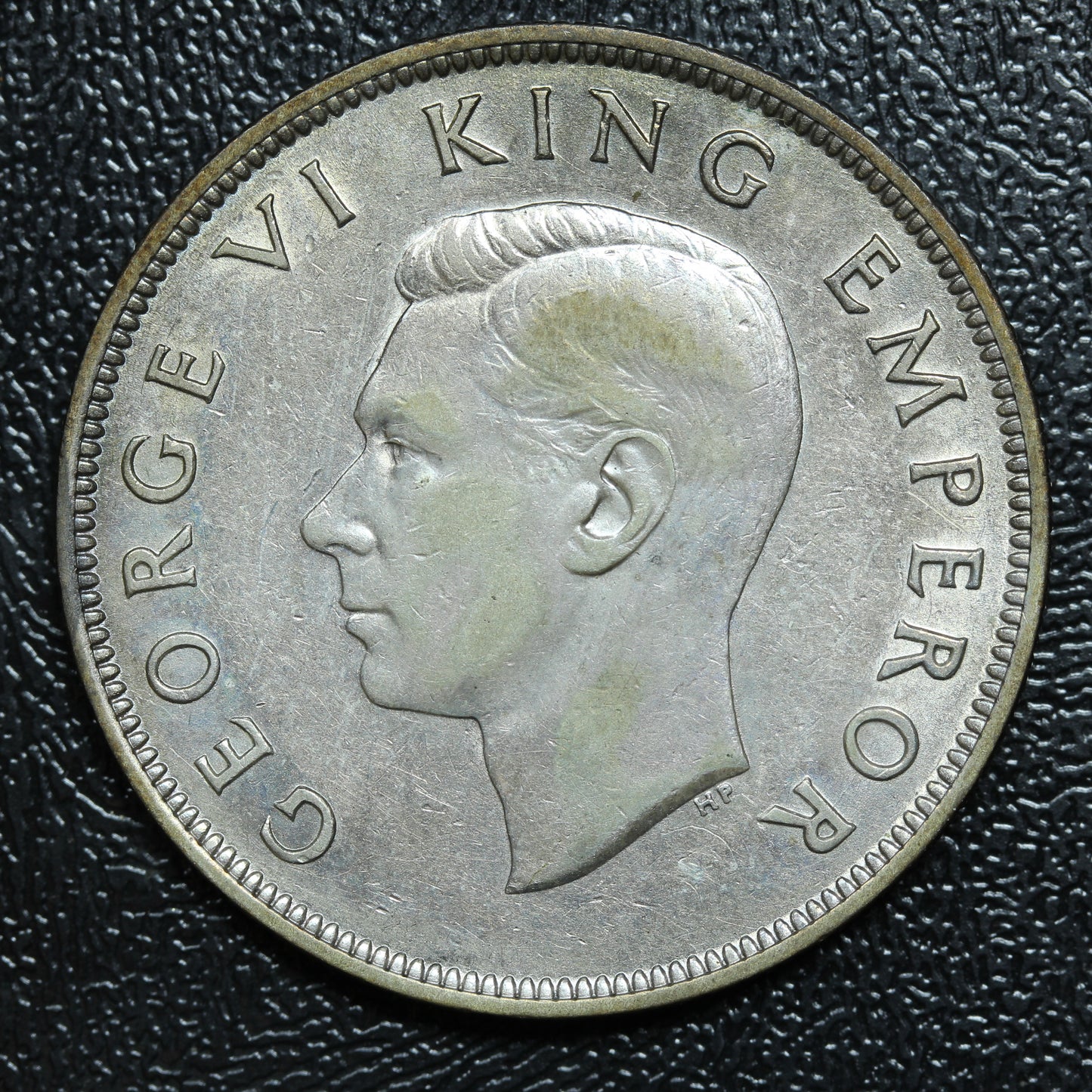 1941 New Zealand NZ Half Crown Silver Coin - KM# 11