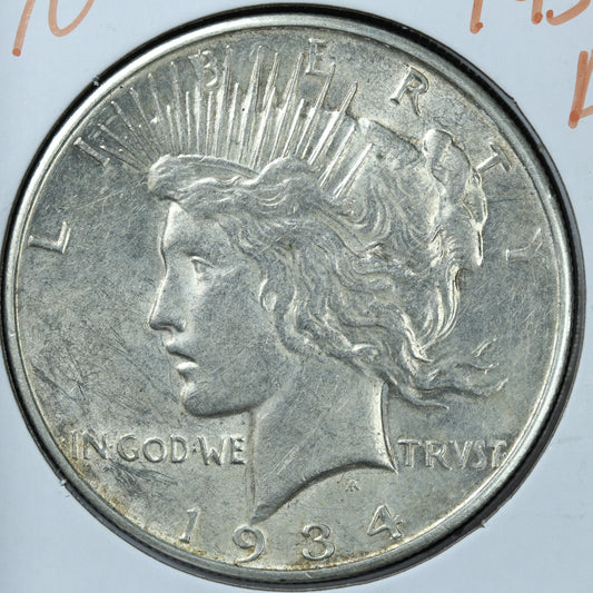 1934 D Peace Dollar Silver $1 - Denver