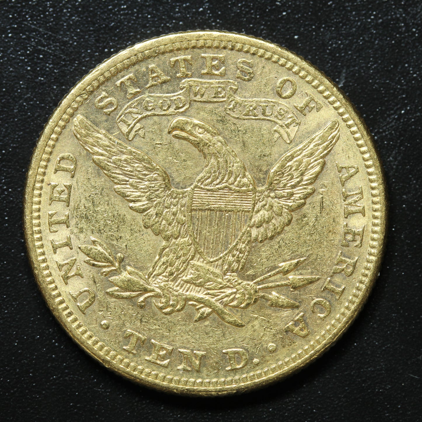 1881 (Philadelphia) $10 Liberty Head US Gold Eagle Coin