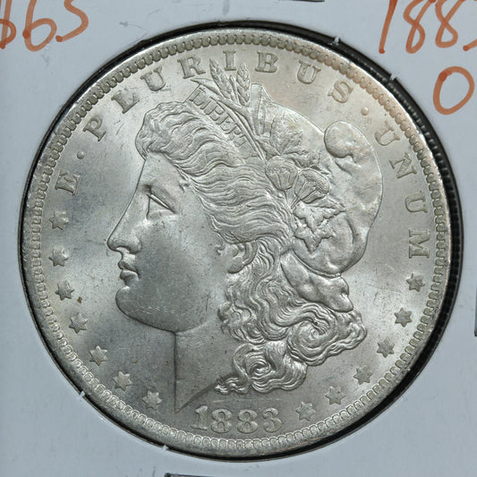 1883 O Morgan Silver Dollar - New Orleans