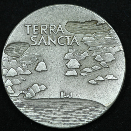 1963 Pilgrims Terra Sancta Sterling .935 Medal 35mm 28g