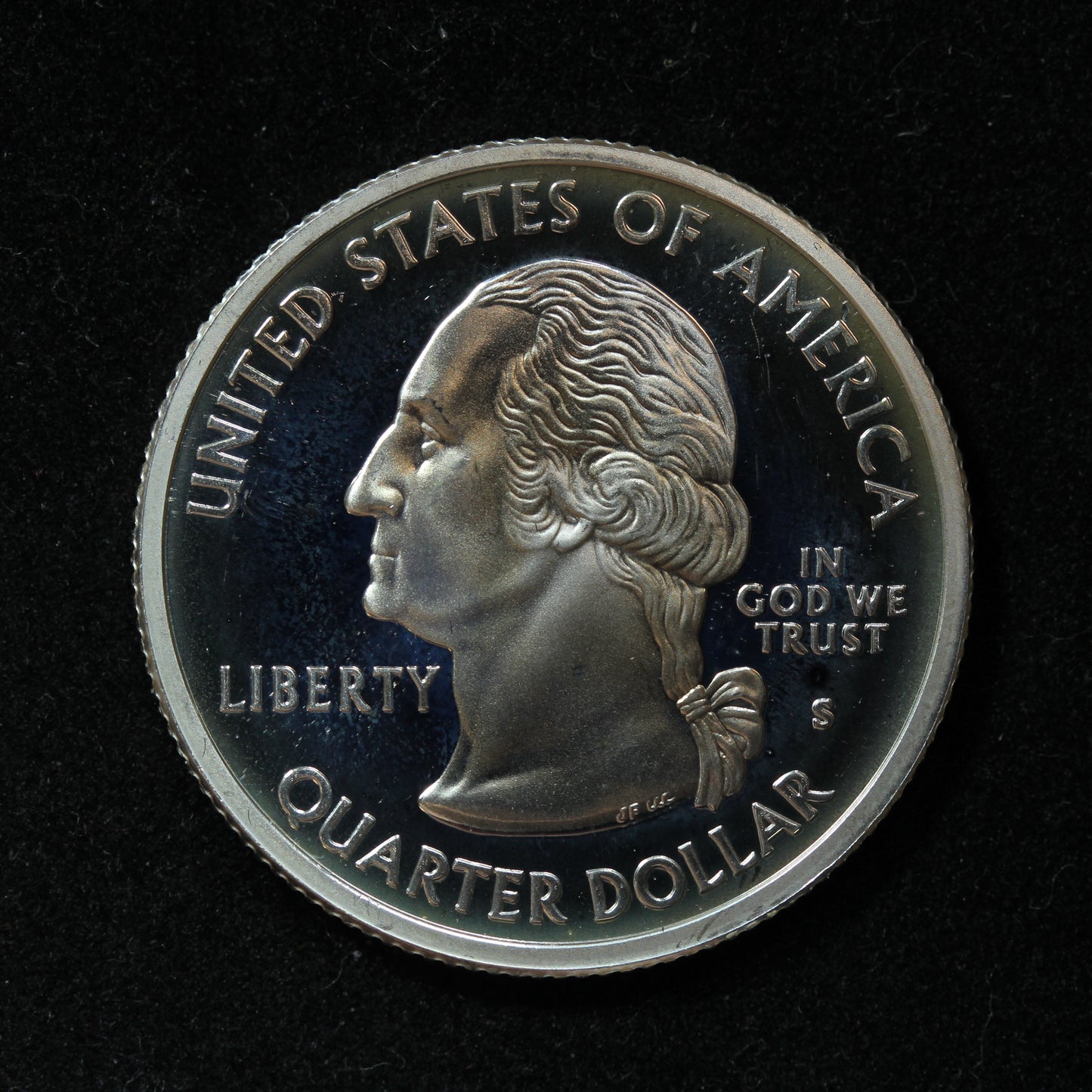 2000 S (San Francisco) Silver Proof Massachusetts 25C Quarter