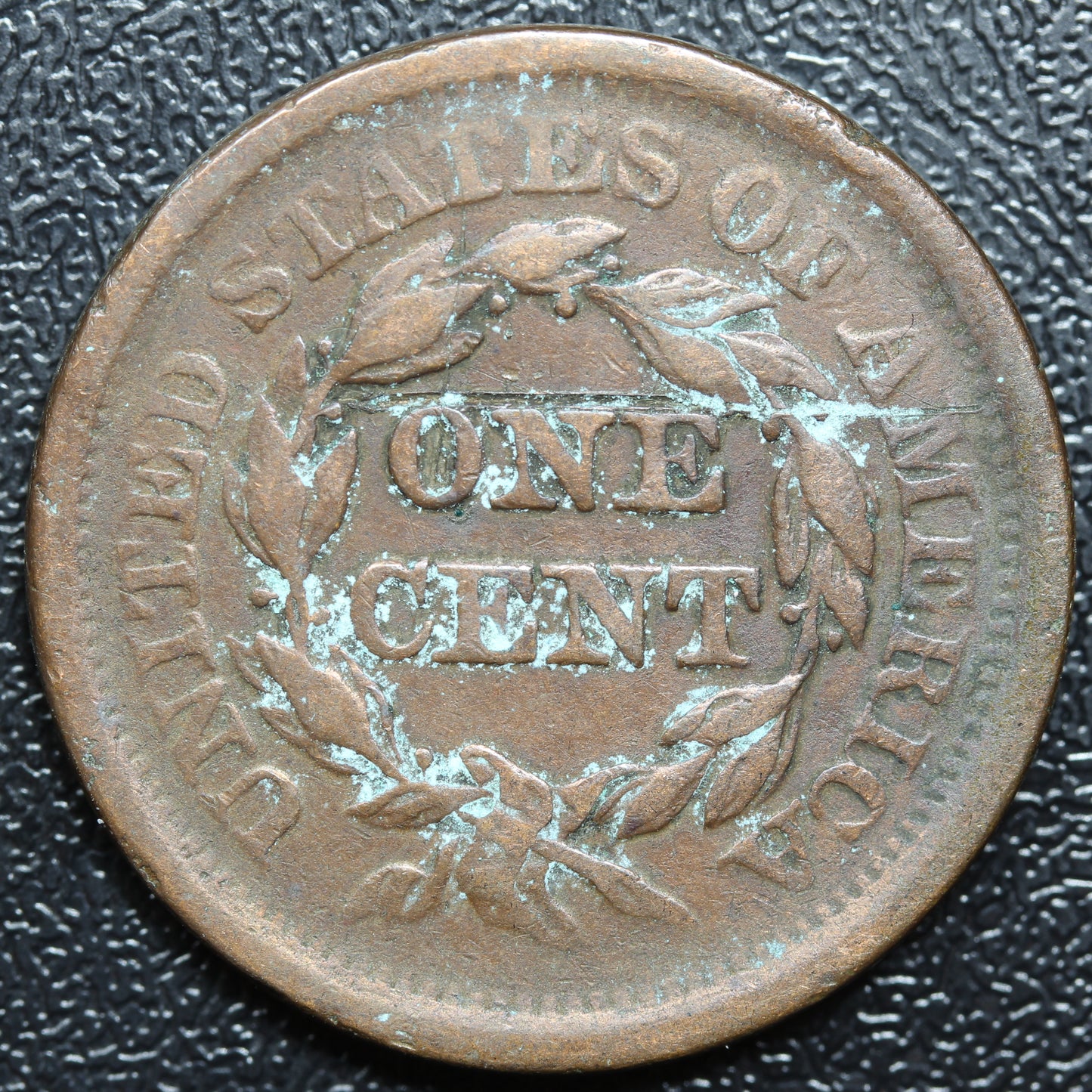 1852 Braided Hair Large Cent 1C Penny