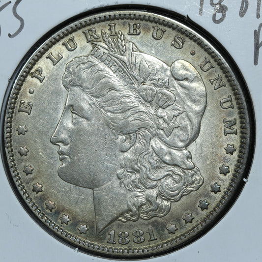 1881 P Morgan Silver Dollar - Philadelphia