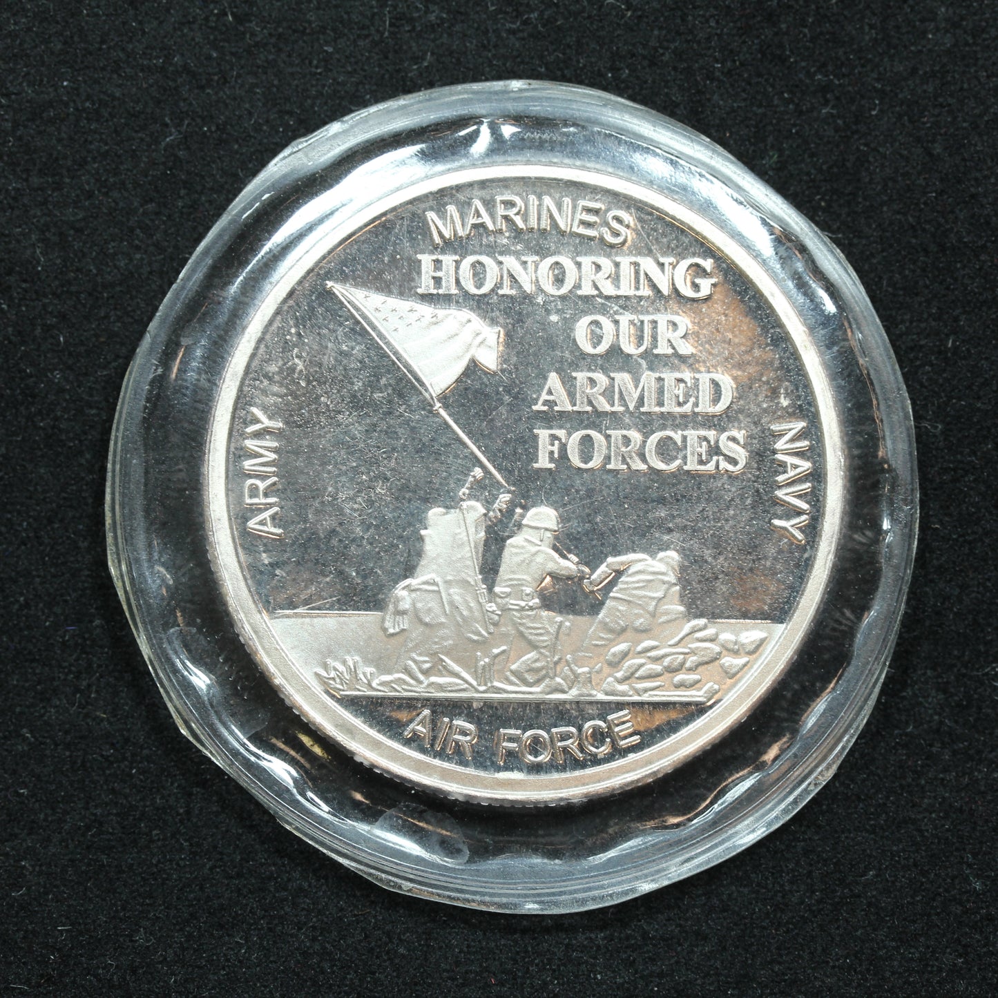 1 oz .999 Fine Silver Round Coin Honoring Our Armed Forces - SEALED