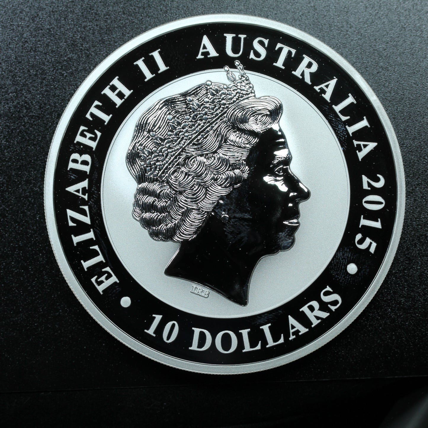 2015 Australia KOOKABURRA 10 oz .999 Silver $10 Coin w/ Capsule