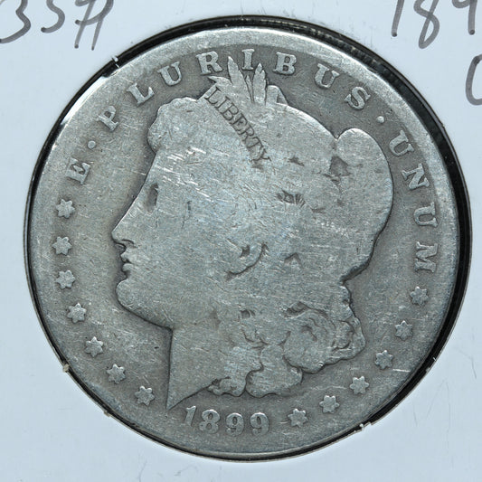 1899 O Morgan Silver Dollar - New Orleans