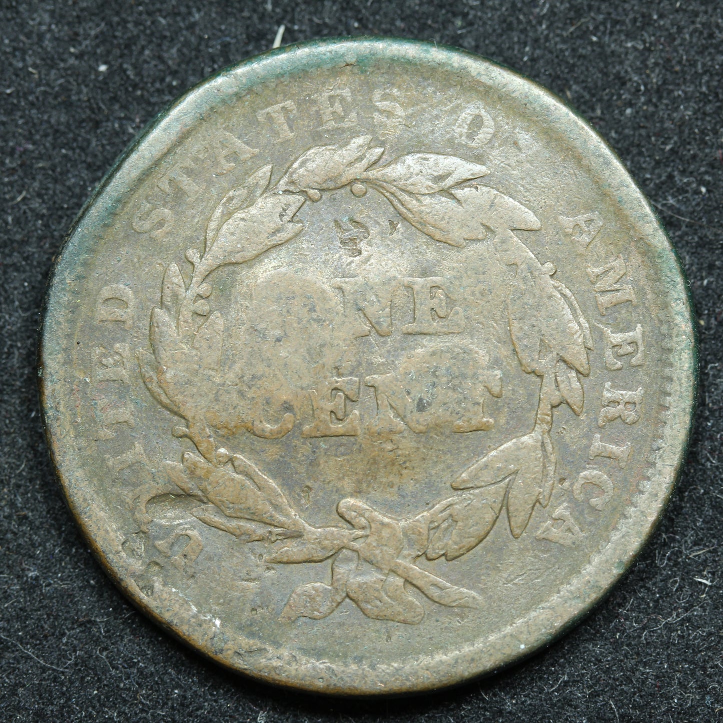 1842 Braided Hair Large Cent