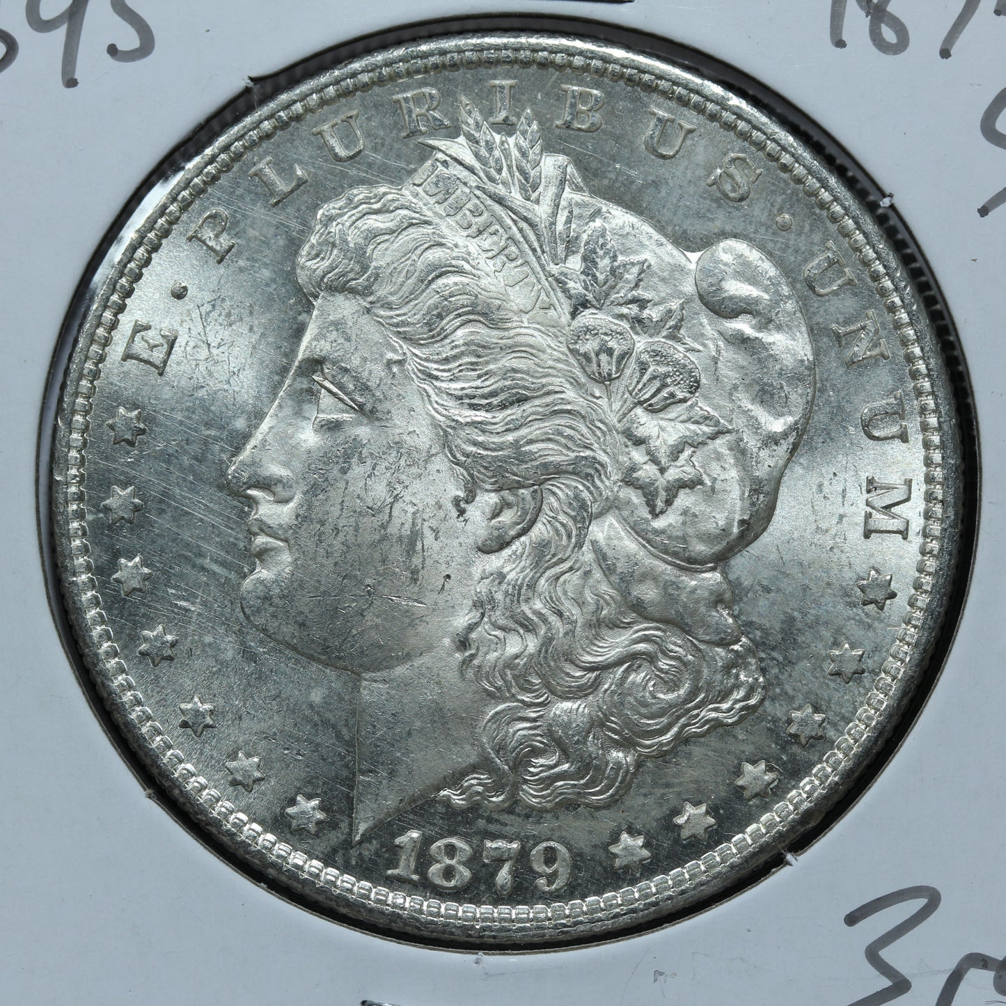 1879 S Morgan Silver Dollar - San Francisco - Third Rev