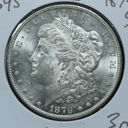 1879 S Morgan Silver Dollar - San Francisco - Third Rev