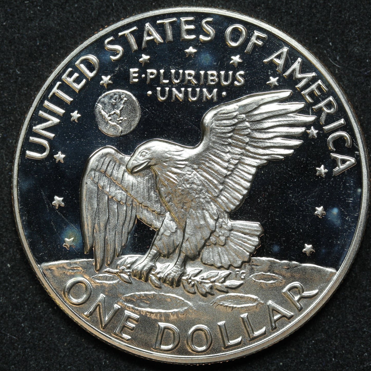 1974 S Proof Eisenhower Uncirculated Clad Dollar