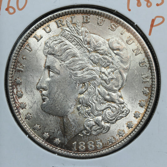 1885 P Morgan Silver Dollar - Philadelphia