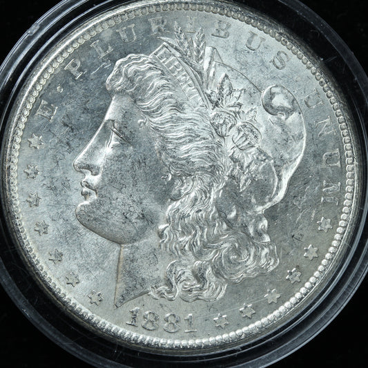 1881 S Morgan Silver Dollar - San Francisco