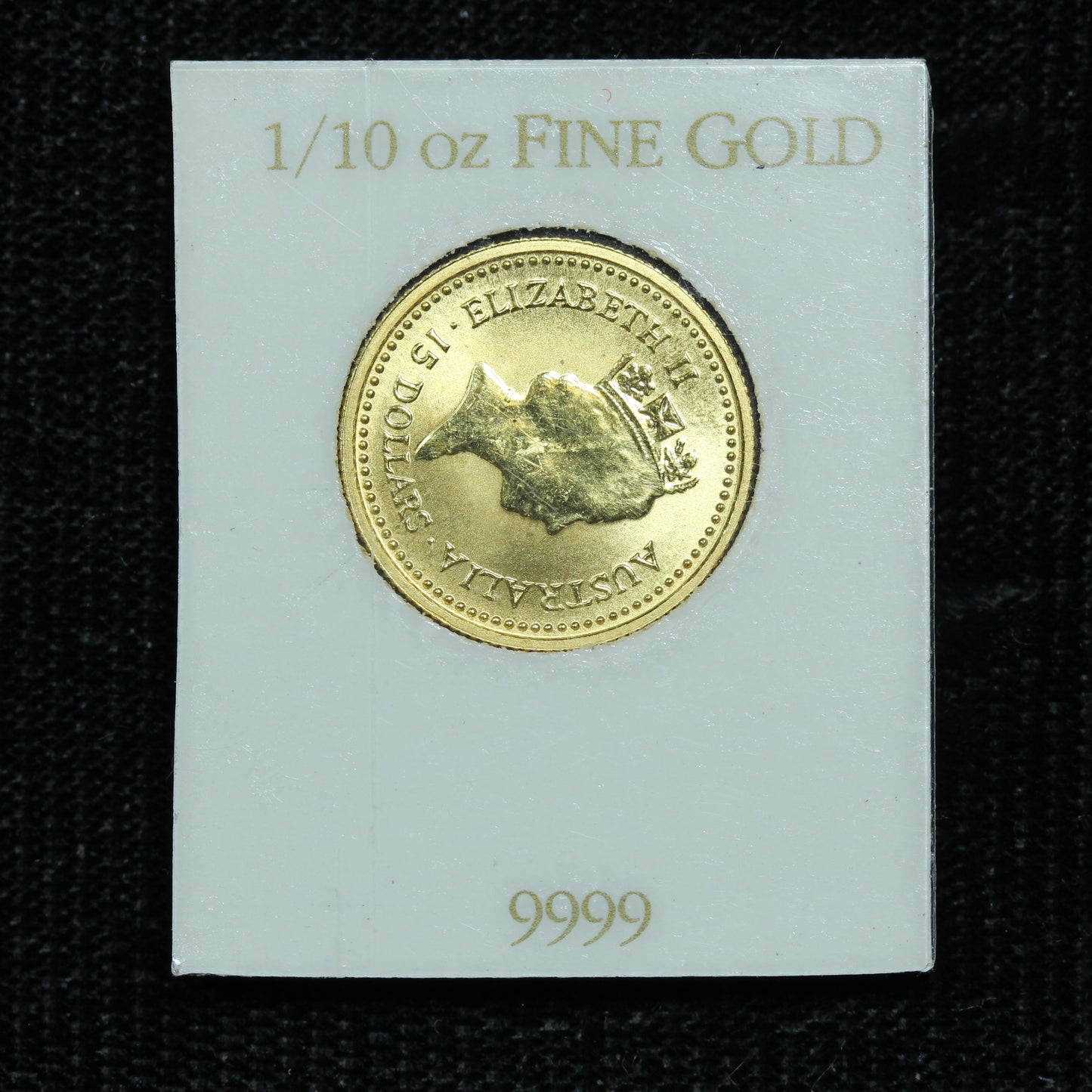 1987 1/10 oz Gold Australia Coin $15 - Nugget - Little Hero - Sealed