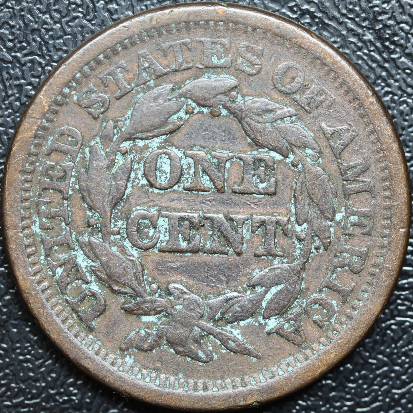 1851 Braided Hair Large Cent 1C Penny
